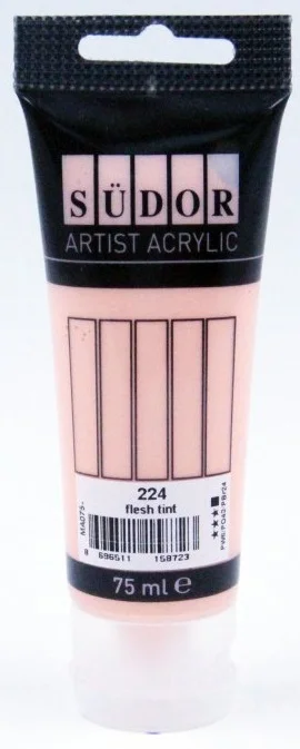 SÜDOR AKRİLİK TÜP 75 ML TEN RENGİ 224 MA075-224
