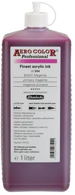 SCHMİNCKE AERO COLOR AKRİLİK MÜREKKEP 1000 ML 304 PRİMARY MAGENTA 28304029