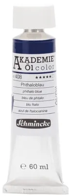 SCHMİNCKE AKADEMİE ÖL COLOR YAĞLI BOYA 60 ML SERİ 1 408 PHTHALO BLUE 41408011
