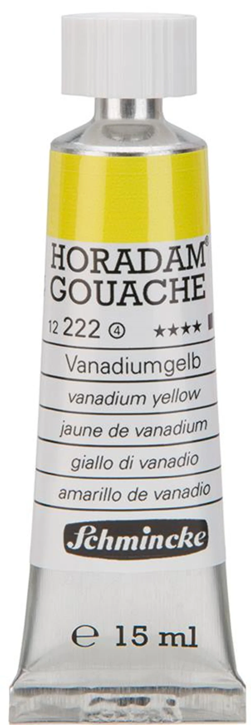 SCHMİNCKE HORADAM GOUACHE ARTİST GUAJ BOYA 15 ML SERİ 4 222 VANADİUM YELLOW 12222006