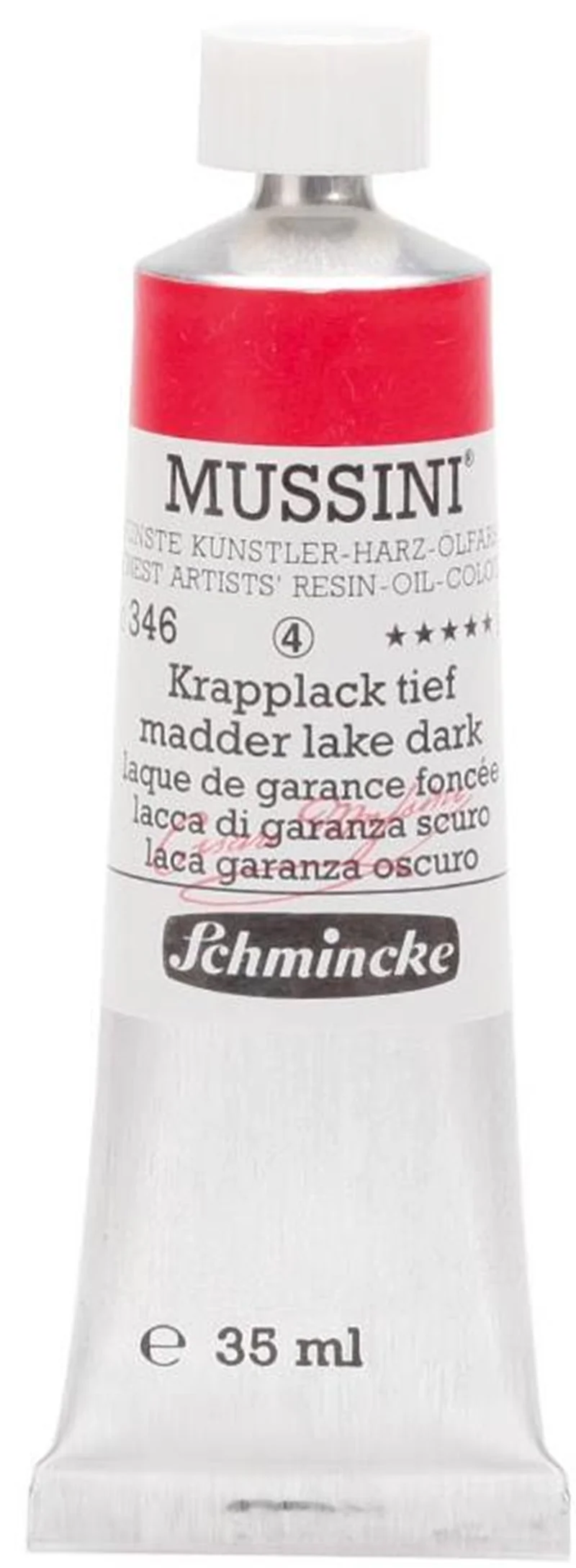 SCHMİNCKE MUSSİNİ ARTİST YAĞLI BOYA 35 ML SERİ 4 346 MADDER LAKE DARK 10346009