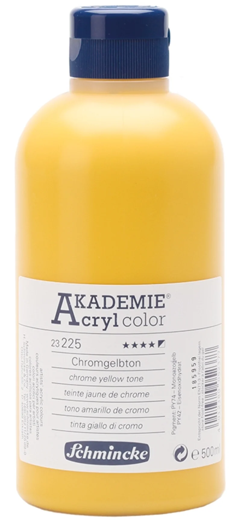 SCHMİNCKE AKADEMİE AKRİLİK BOYA 500 ML 225 CHROME YELLOW HUE 23225028