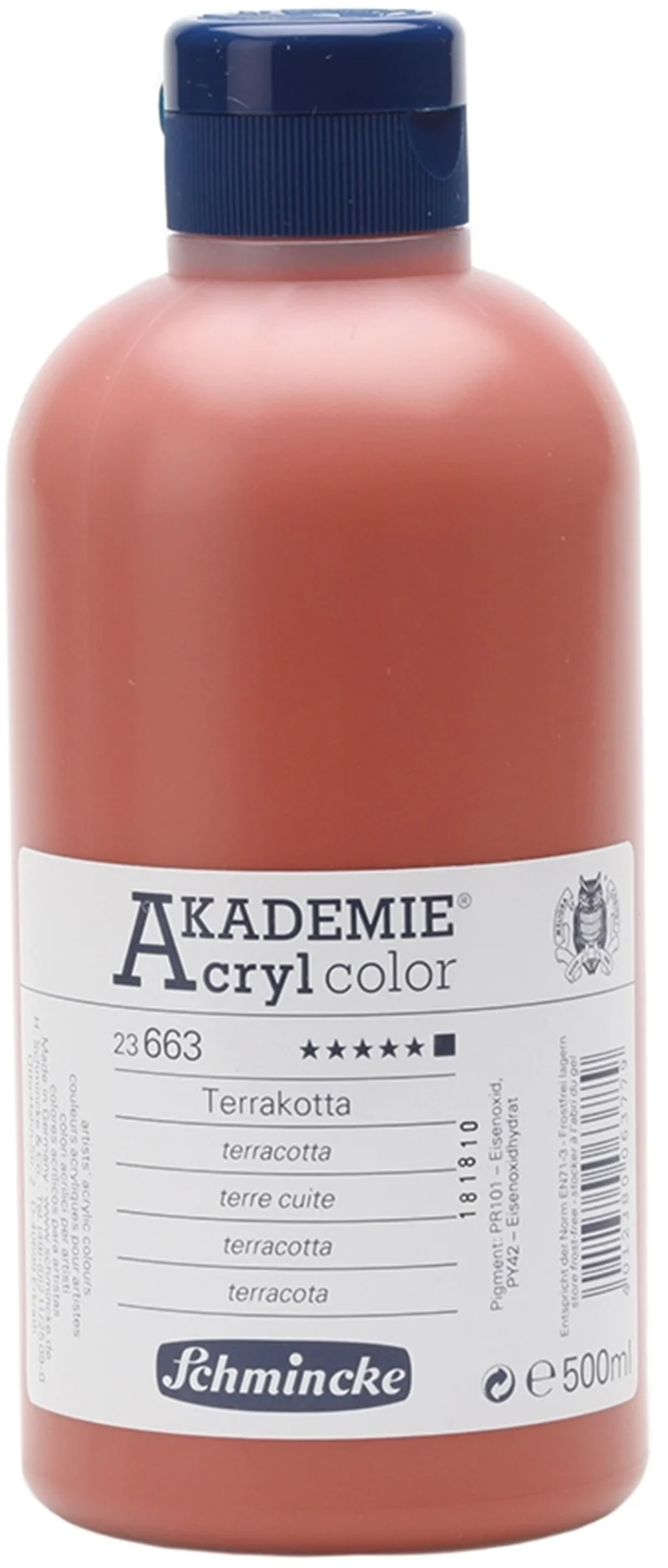 SCHMİNCKE AKADEMİE AKRİLİK BOYA 500 ML 663 TERRACOTTA 23663028