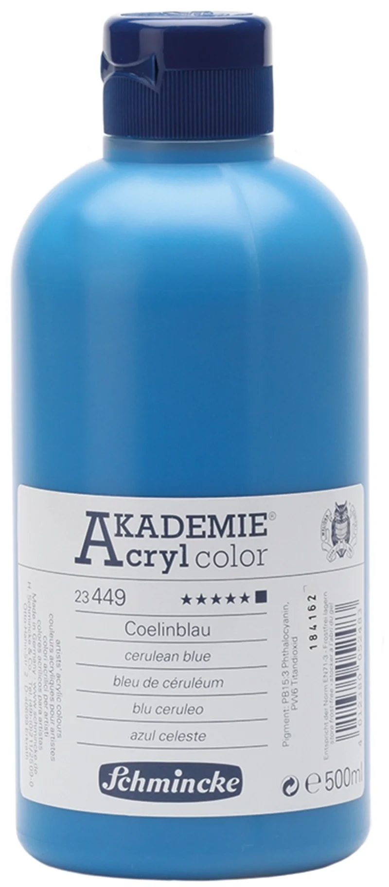 SCHMİNCKE AKADEMİE AKRİLİK BOYA 500 ML 449 CERULEAN BLUE 23449028