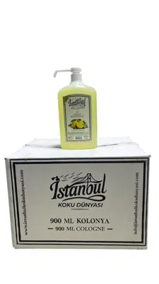 İSTANBUL KOKU SPREYLİ LİMON KOLONYASI 900 ML. IKD-900-LMN