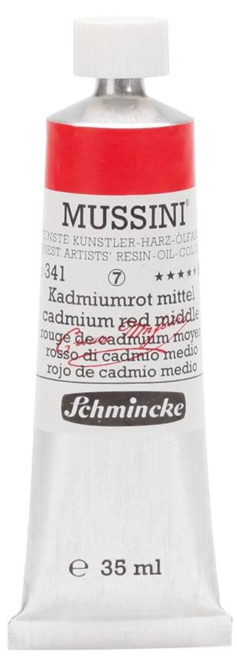 SCHMİNCKE MUSSİNİ ARTİST YAĞLI BOYA 35 ML SERİ 7 341 CADMİUM RED MİDDLE 10341009