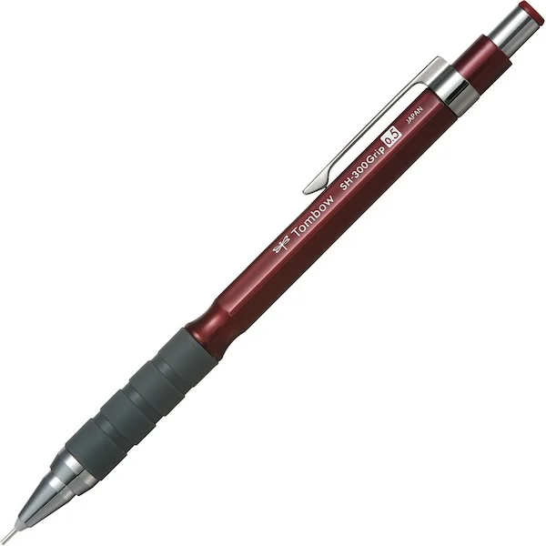 TOMBOW VERSATİL KALEM SH-300 GRIP 0.5 BORDO T-SH-GR31 R5 LI