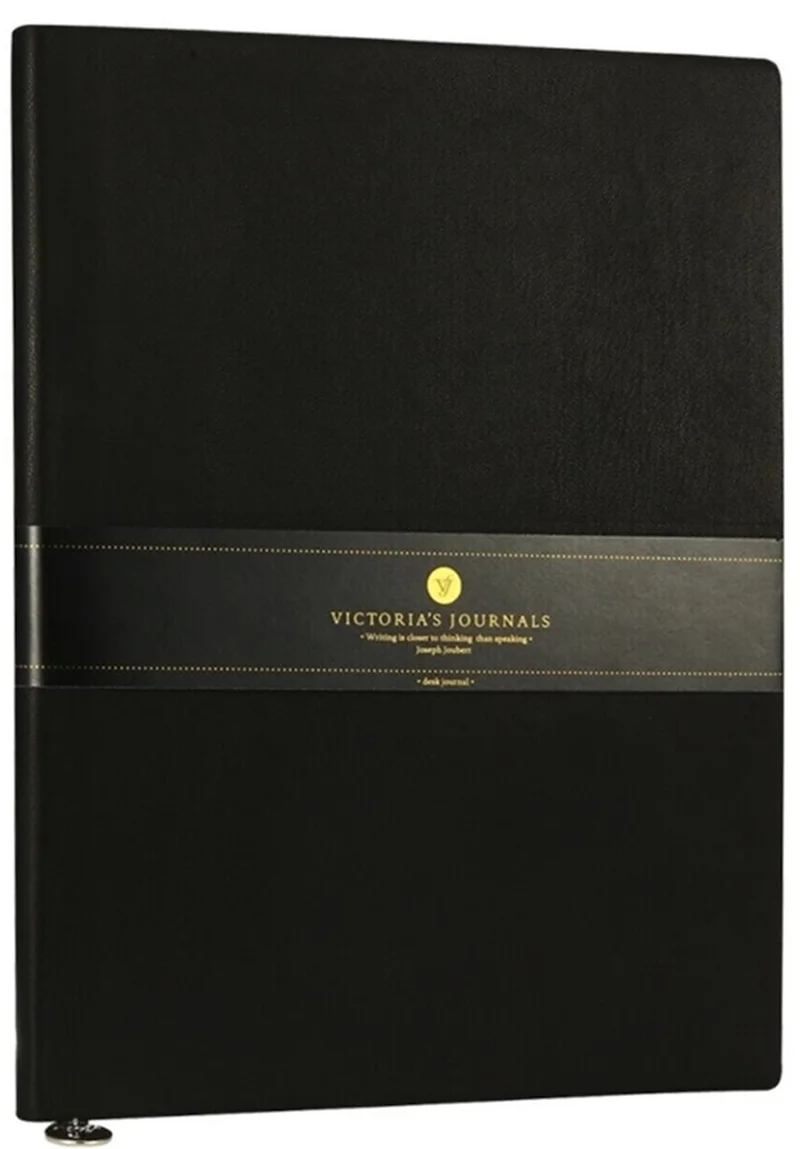 VJ DEFTER SMYTH CLASSIC ESNEK KAPAK 14.8x21 Cm. 80 Gr. 96 YP. ÇİZGİLİ SİYAH 1601