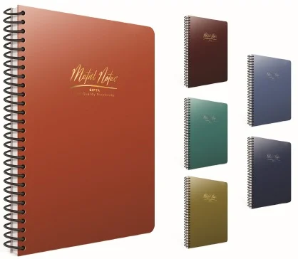 GIPTA DEFTER METAL NOTES A6 SPİRALLİ PP KAPAK 80 YP. KARELİ 5543