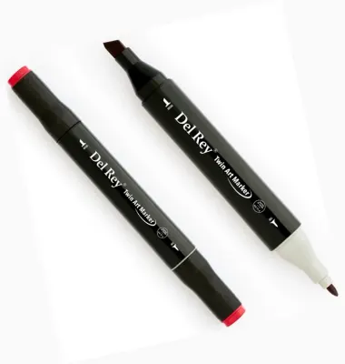 DEL REY GRAFİK MARKÖR TWIN MN-DR002 OLD RED
