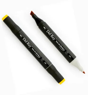 DEL REY GRAFİK MARKÖR TWIN MN-DR032 DEEP YELLOW