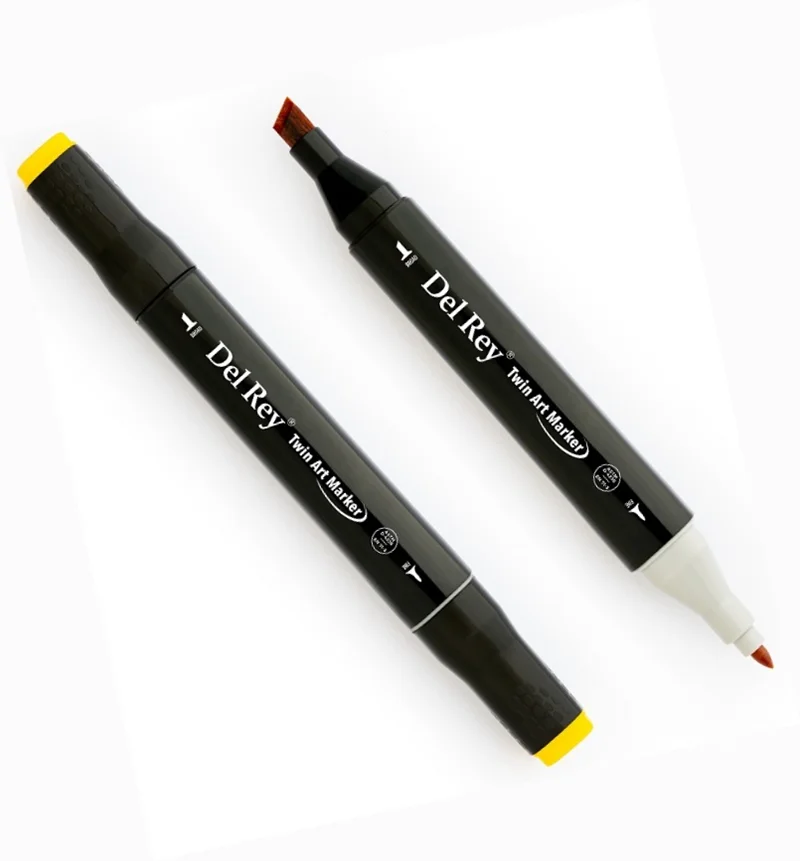 DEL REY GRAFİK MARKÖR TWIN MN-DR032 DEEP YELLOW