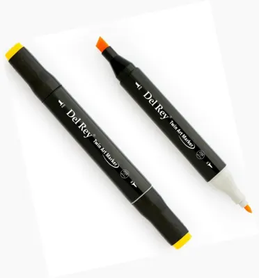 DEL REY GRAFİK MARKÖR TWIN MN-DR033 MELON YELLOW