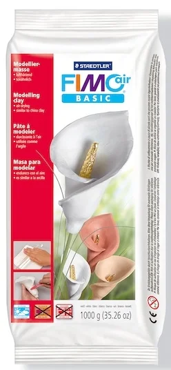 FIMO AIR BASIC MODELLEME KİLİ 1 KG BEYAZ 8101-0 07