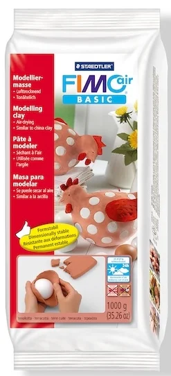 FIMO AIR BASIC MODELLEME KİLİ 1 KG KİREMİT 8101-76 07