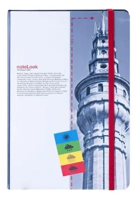 SCRIKSS NOTELOOK DEFTER İSTANBUL KULELER BEYAZIT KULESİ A6 DÜZ