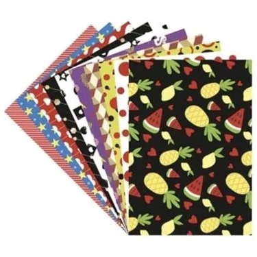 KİKA 50X70 DESENLİ KARTON BRİSTOL 10 LU