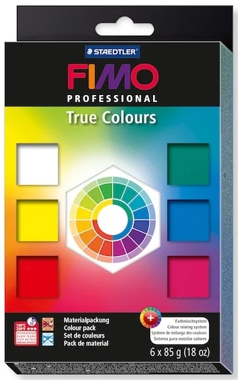 FIMO PROFESSIONAL MODELLEME KİLİ SET DOĞAL RENKLER 8003 01
