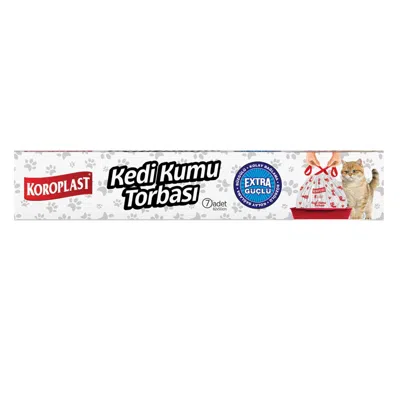 KOROPLAST KEDİ KUMU TORBASI 82x50 7 Lİ ST01600203