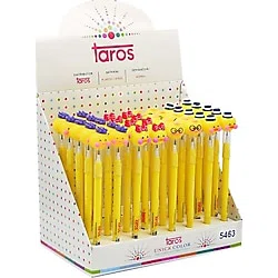 TAROS UNICK COLOR KURŞUN KALEM ÖRDEK TEPELİ 24 LÜ 10411