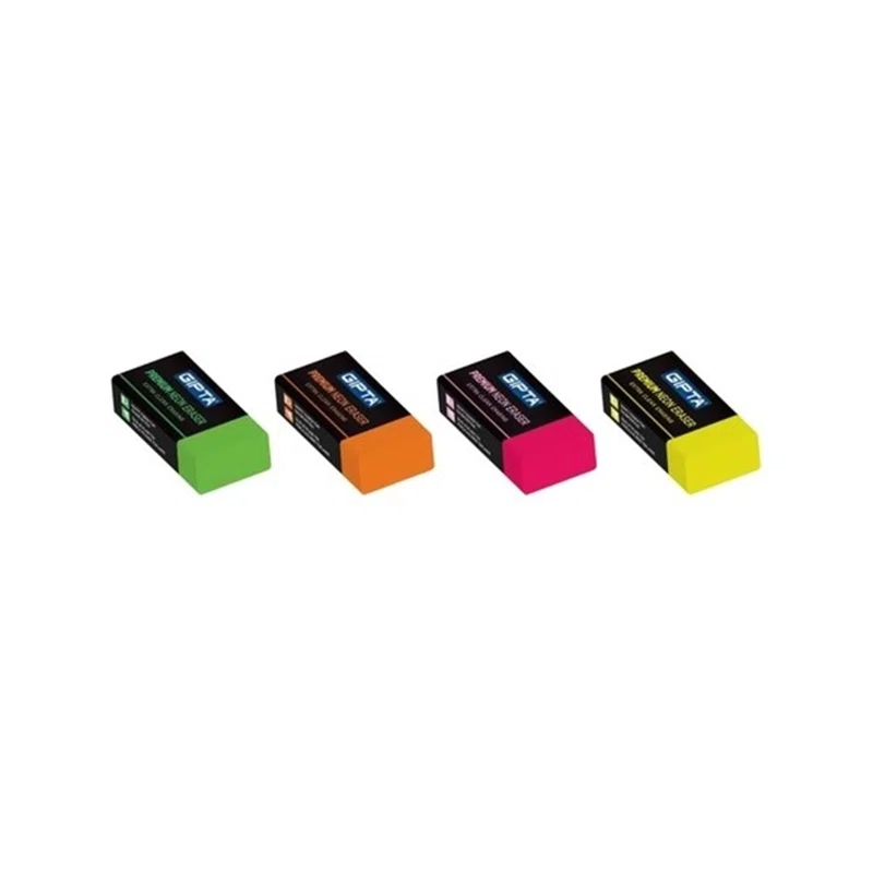 GIPTA K2809 DUST FREE NEON SİLGİ 24'LÜ