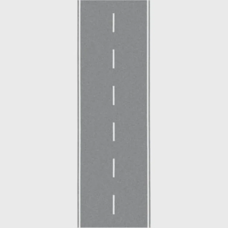 JORDANİA ASFALT YOL YAPIŞKANLI GRİ 1/200 25 CM JE04-YOL200G