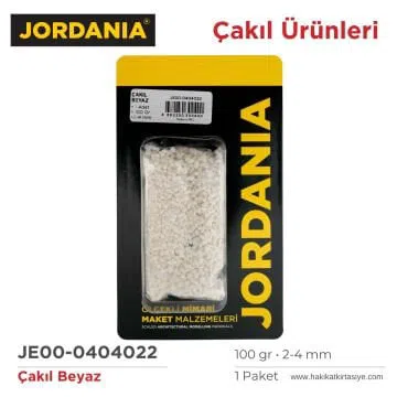 JORDANİA ÇAKIL BEYAZ 2-4 MM JE00-0404022