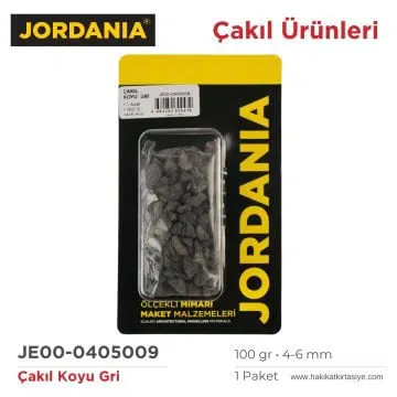 JORDANİA ÇAKIL KOYU GRİ 4-6 MM JE00-0405009