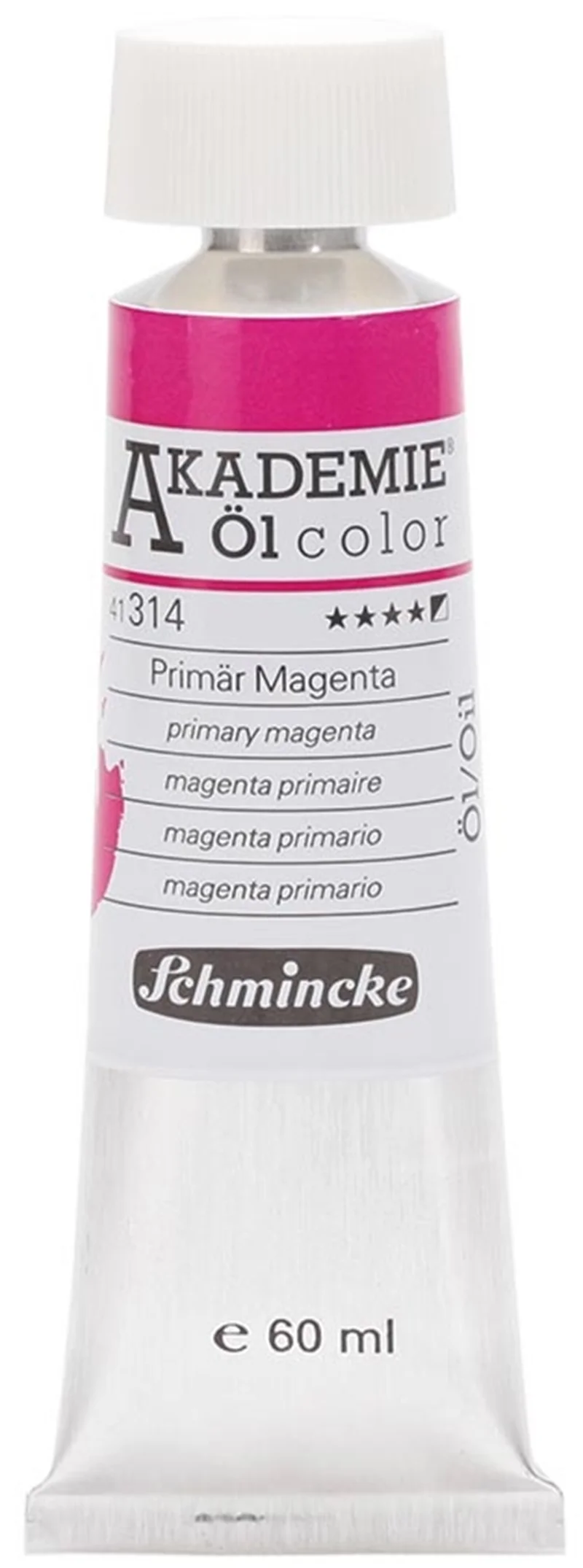 SCHMİNCKE AKADEMİE ÖL COLOR YAĞLI BOYA 60 ML SERİ 1 314 PRİMARY MAGENTA 41314011