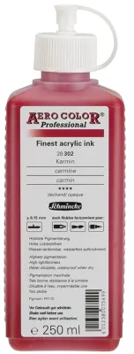 SCHMİNCKE AERO COLOR AKRİLİK MÜREKKEP 250 ML 302 CARMİNE 28302027