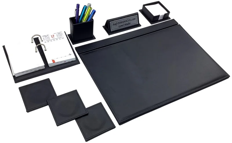INN DESIGN SÜMEN TAKIMI 5 PARÇA AB-I HAYAT KLAS DOKULU SİYAH INN-ST-1541