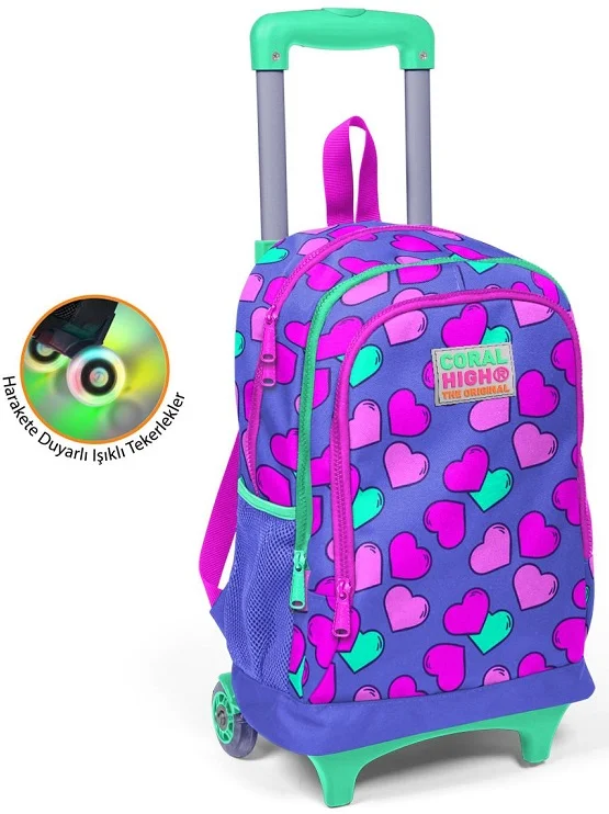 YAYGAN CORAL HIGH ÇEKÇEK SIRT ÇANTA 23359