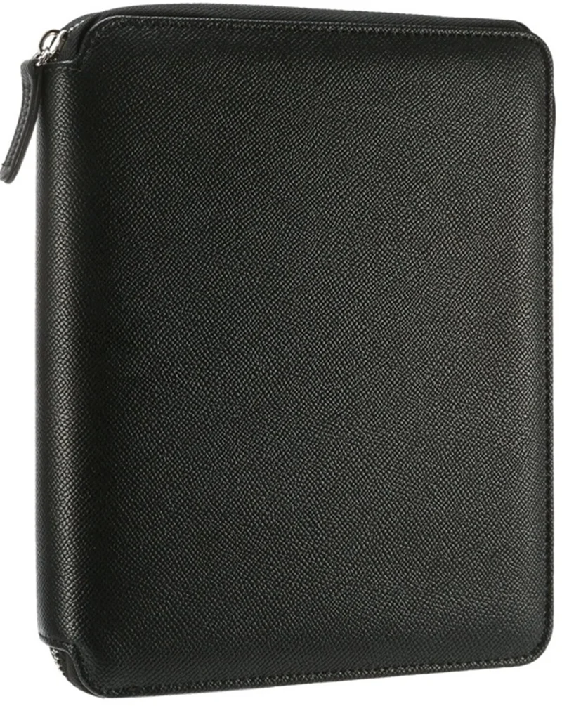 VJ DEFTER PANAMA ZIPPER FOLDER ORGANİZER 14.8x20 Cm. 120 Gr. 80 YP. NOKTALI SİYAH 7761