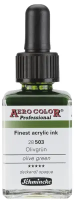 SCHMİNCKE AERO COLOR AKRİLİK MÜREKKEP 28 ML 503 OLİVE GREEN 28503023