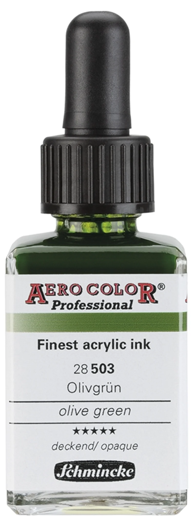 SCHMİNCKE AERO COLOR AKRİLİK MÜREKKEP 28 ML 503 OLİVE GREEN 28503023