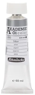 SCHMİNCKE AKADEMİE ÖL COLOR YAĞLI BOYA 60 ML SERİ 2 800 SİLVER 41800011