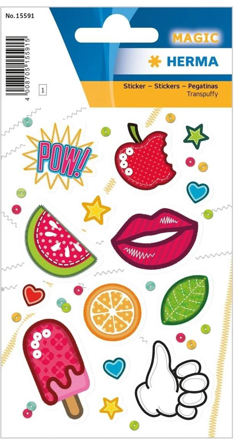 HERMA ETİKET MAGIC PUFFY GÜZEL HİSLER 15591
