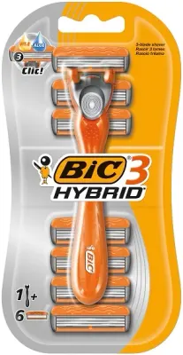 BIC TRAŞ BIÇAĞI 3 BIÇAK 6 LI KARTUŞ 8724465