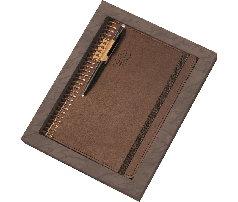 GIPTA AJANDA GÜNLÜK 17x24 ELITE SET (AJANDA+TOUCH PEN KALEM) S10230