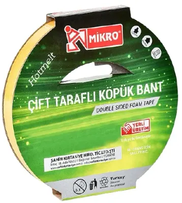MİKRO ÇİFT TARAFLI BANT 18 MM x 25M BNT102