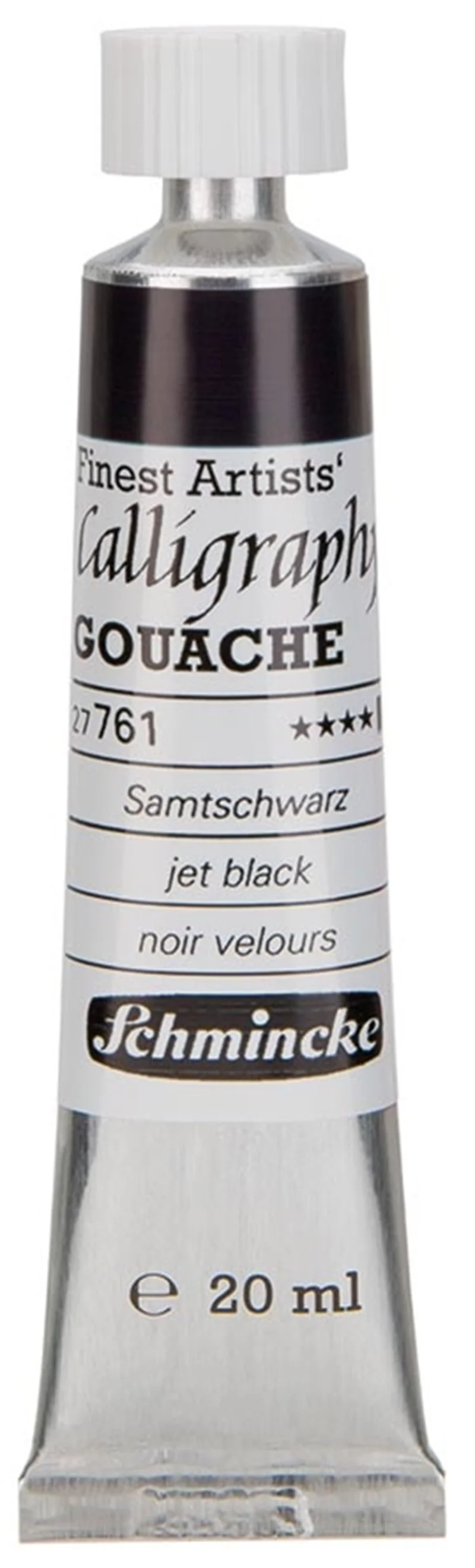 SCHMİNCKE CALLİGRAPHY GOUACHE ARTİST GUAJ BOYA 20 ML TÜP 761 JET BLACK 27761007