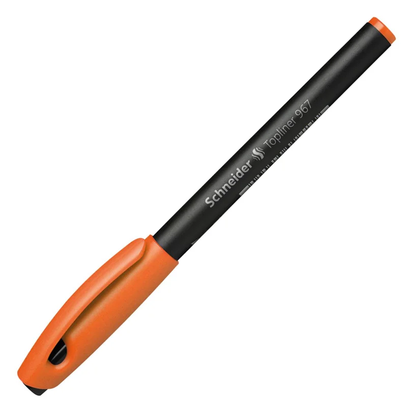 SCHNEIDER FİBER UÇLU KALEM TOPLINER 967 0.4 TURUNCU SCR103P