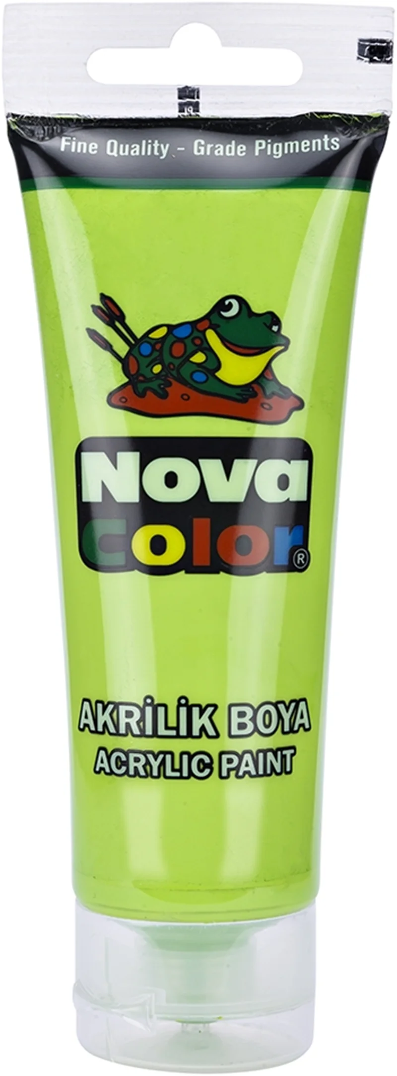 NOVA COLOR AKRİLİK BOYA TÜP 75 GR AÇIK YEŞİL NC-2212
