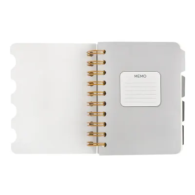 BRUNO VISCONTI DEFTER SPİRALLİ 4 AYRAÇLI A5 120 YP. CAFFE NERO 1 3-567/11