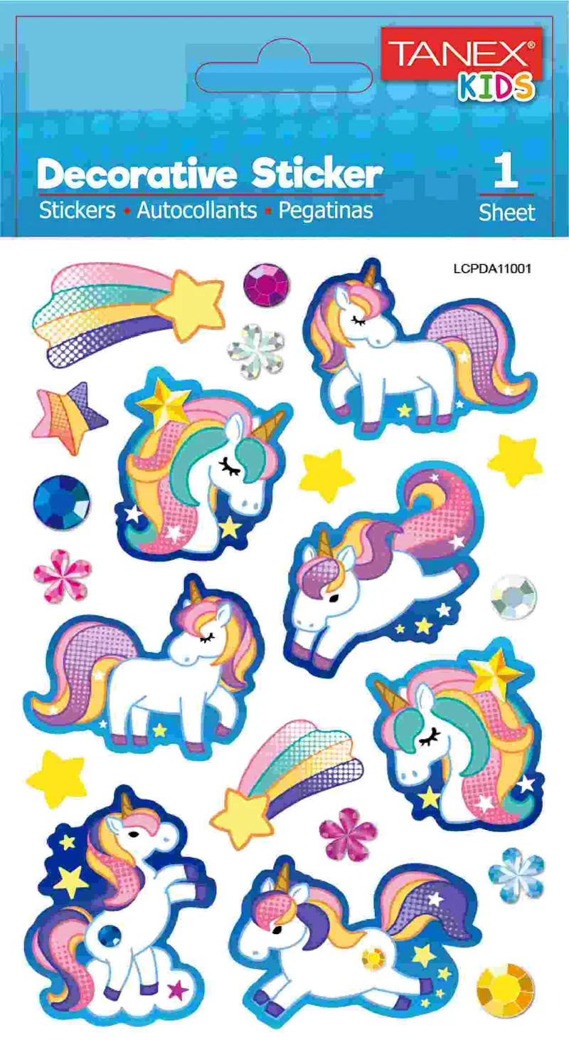 TANEX ETİKET UNICORN-3 SERİSİ 5 ADET TNX-25179