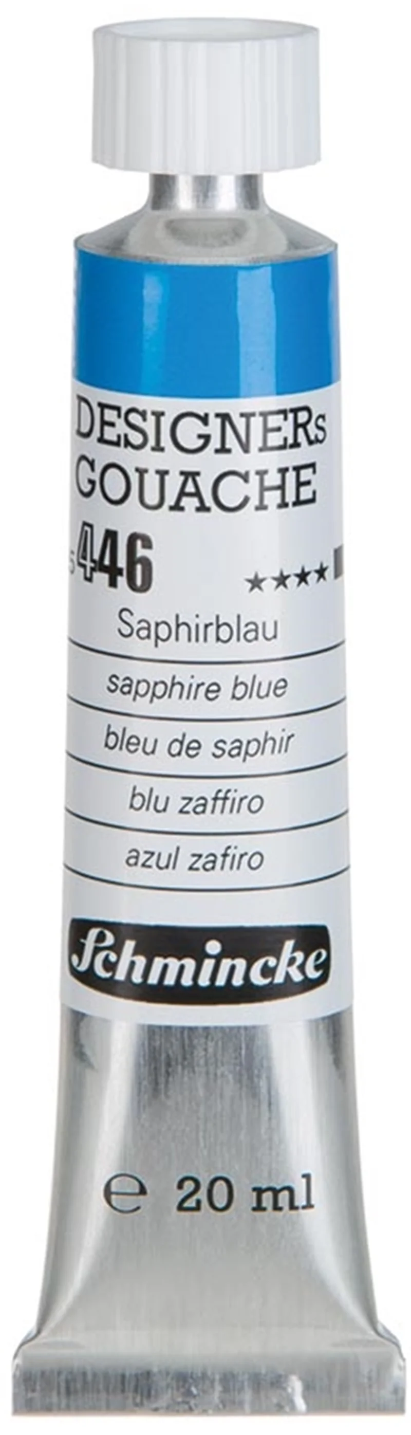 SCHMİNCKE HKS DESİGNERS' GOUACHE GUAJ BOYA 20 ML TÜP 446 SAPPHİRE BLUE 25446007