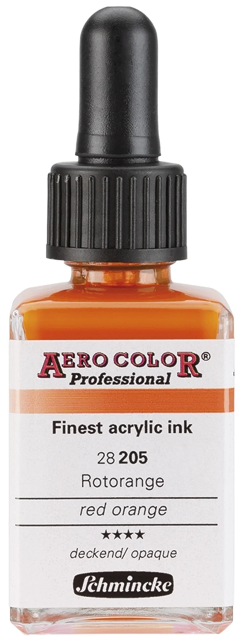 SCHMİNCKE AERO COLOR AKRİLİK MÜREKKEP 28 ML 205 RED ORANGE 28205023