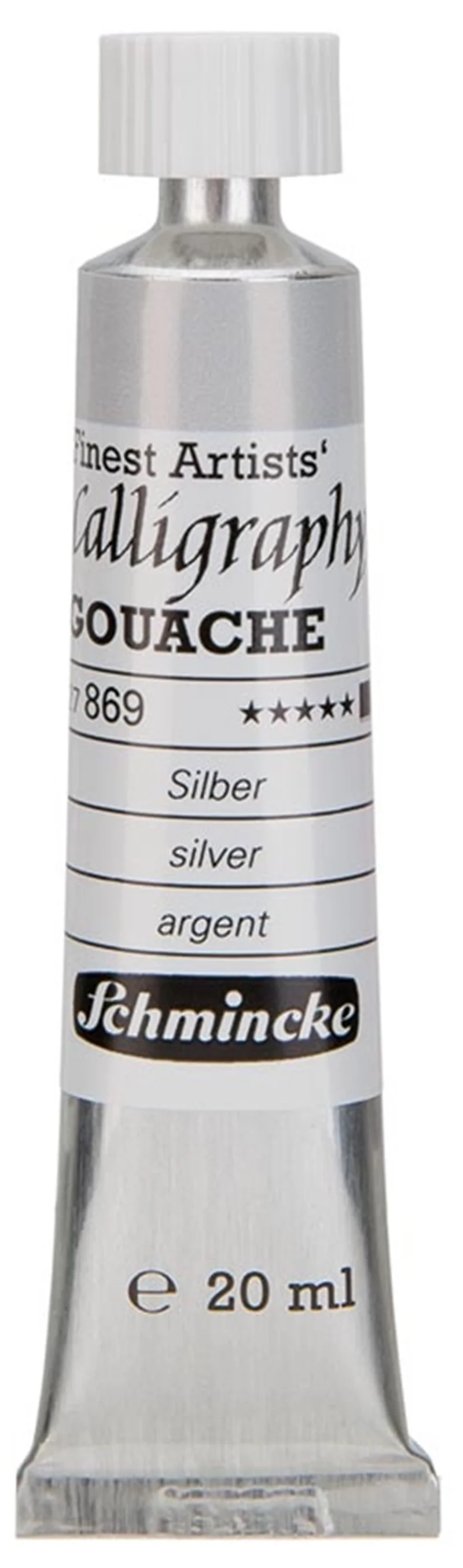 SCHMİNCKE CALLİGRAPHY GOUACHE ARTİST GUAJ BOYA 20 ML TÜP 869 SİLVER 27869007