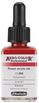 SCHMİNCKE AERO COLOR AKRİLİK MÜREKKEP 28 ML 300 SCARLET 28300023