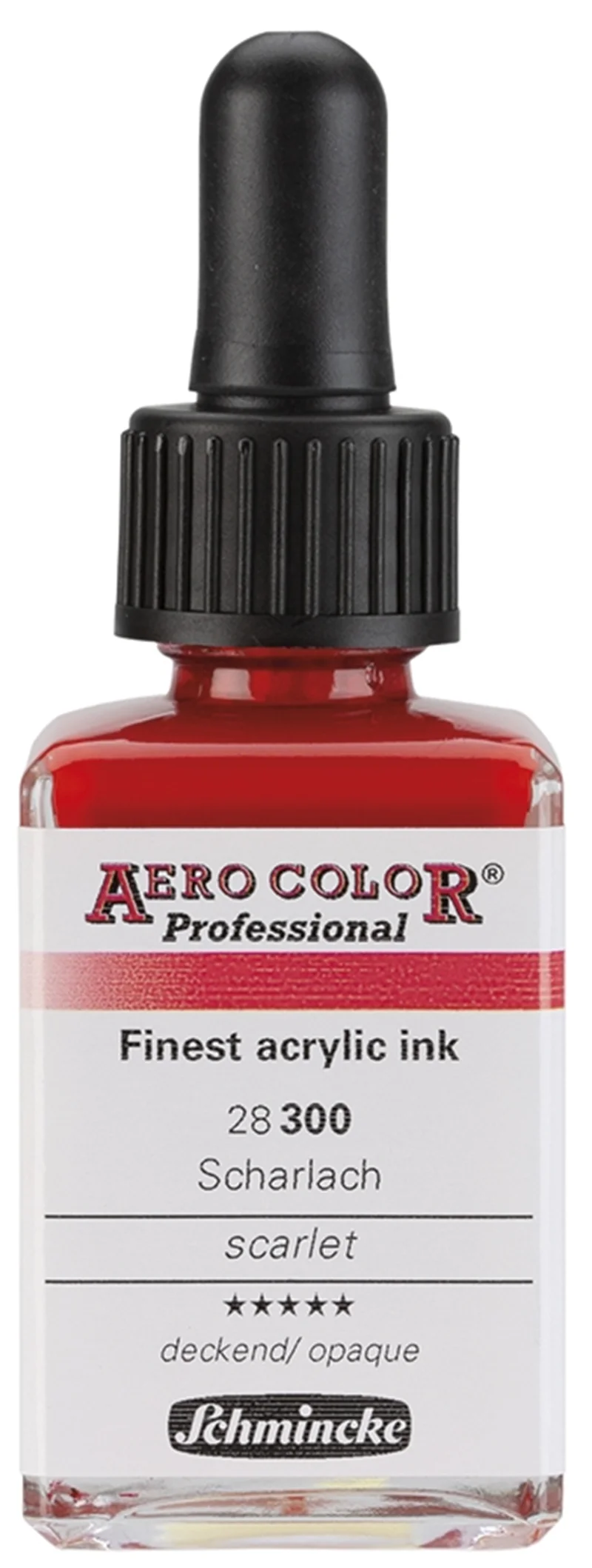 SCHMİNCKE AERO COLOR AKRİLİK MÜREKKEP 28 ML 300 SCARLET 28300023
